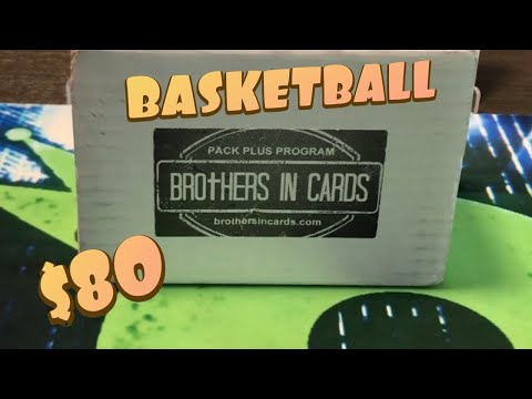 Brothers In Cards Gold Basketball Box. Two Autos!!