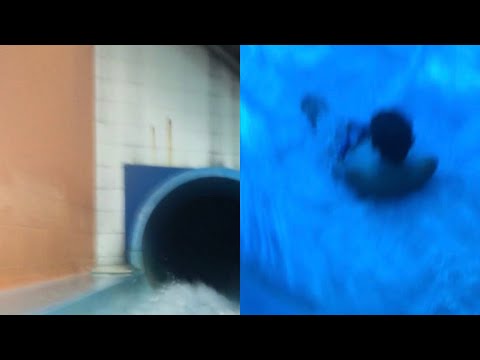 Epic Waterslide Fail