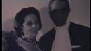 Carmencita Calderon y su compañero en 1970