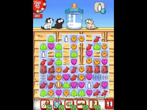 Simons Cat - Crunch Time - Level 214 - No Boosters (by match3news.com)