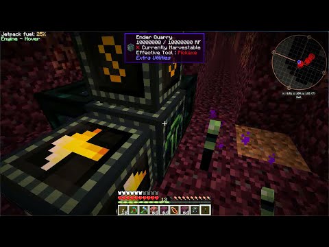 Minecraft Agrarian Skies 2 - Ep 18 - Nether Quarry