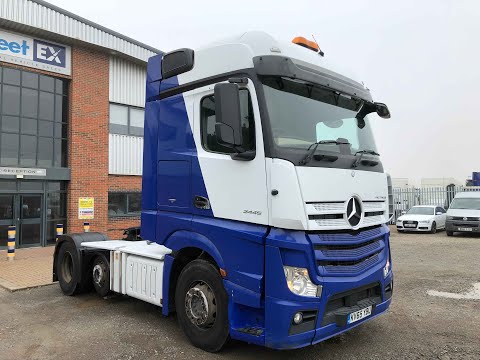 MERCEDES ACTROS 2445 *EURO 6* 6X2 TRACTOR UNIT 2015 - KV65 YBU