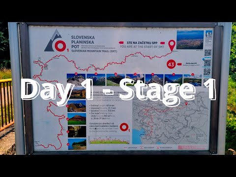 Slovenian Mountain Trail | Day 1 - Stage 1 | Maribor to Ruška koča