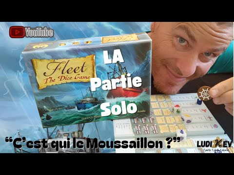 FR Fleet the dice game - partie solo - LudiKev 