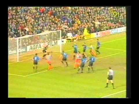 1995 March 14 Chelsea England 2 Club Brugge Belgium 0 Cup Winners Cup