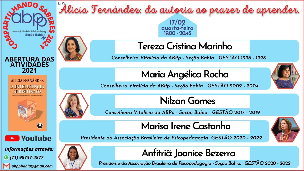 Alicia Fernández: da autoria ao prazer de aprender.
