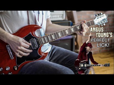 ANGUS Young's Perfect Pentatonic Lick! (Classic ACDC)