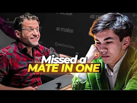 When Levon Aronian missed a mate in one.... and still won! | Aronian vs Sindarov | FIDE Freestyle WC