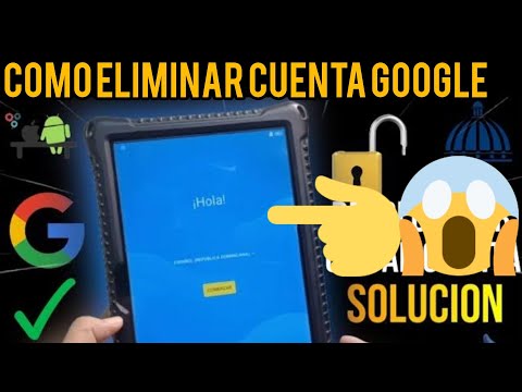 How to remove a Google account from a tablet - New method. (Works on many tablets)