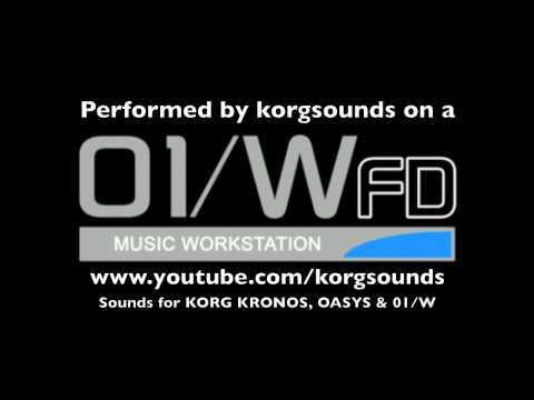 KORG SOUNDS - Electric City (Chick Corea Electric Band) programmed on a KORG 01/W