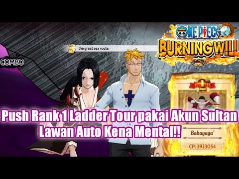 Push Ladder Tour Rank 1 Dunia Pakai Akun Sultan!! [OP Burning Will English]