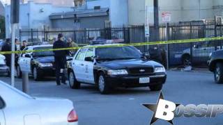 Bossip Almost Shot When Gangs Open Fire And "Jay Money" Is Shot In Head At Venice Mid-Interview!