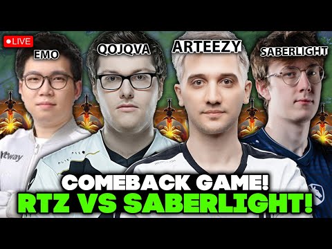 ARTEEZY on GYRO with TOP 10 RANK EMO and QOJQVA vs SABERLIGHT!
