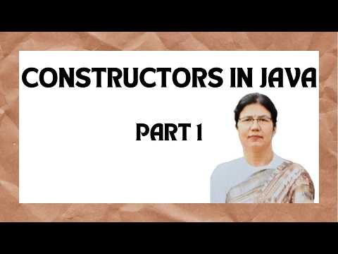 Java Constructor Program Explanation Object Creation Default Values Access Specifier Icse