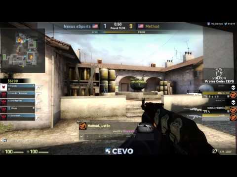 Method vs. Nexus eSports  (CEVO-P Placement Tournament CS:GO Season 8) - Sabo & Dust