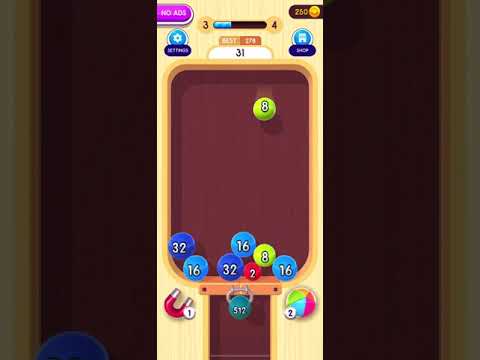 2048 Balls Let's Play and get the highest score