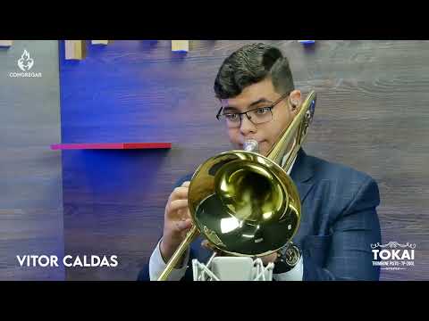 Hino 50 - Glória a Jesus, Aleluia | CCB | Trombone TOKAI | Vitor Caldas