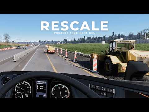 🏗️ ETS2 | RESCALE: NOVA ReShade + Snowymoon | Mercedes Actros 625HP | Special Transport