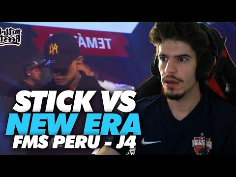 STICK vs NEW ERA #FMSPERÚ - JORNADA 4 🔥 (REACCIÓN en DIRECTO)