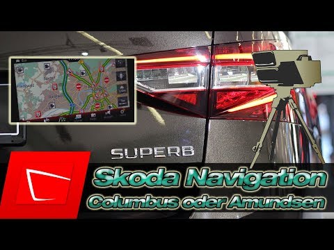 SKODA SUPERB Amundsen und Columbus Blitzer POI Europa Schnellanleitung aktuellste Version!!