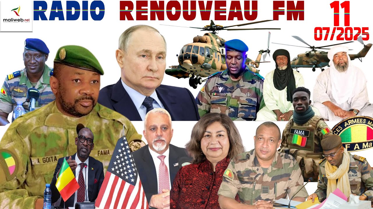 La Revue de Presse de la RADIO RENOUVEAU FM du 11 Juillet 2025