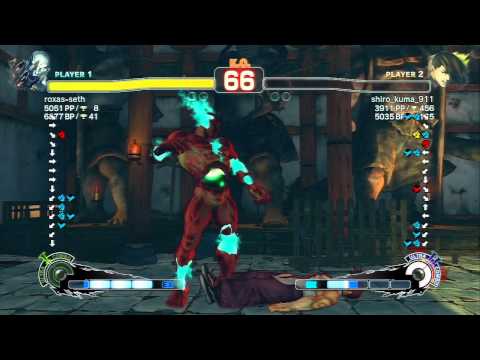 SSFIV AE: Roxas (Seth) vs shiro_kuma_911 (Yang) TRUE-HD QUALITY