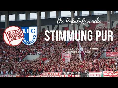 DAS TRAUMA IST BESIEGT! SENSATIONELLE STIMMUNG IM DFB-POKAL (KICKERS OFFENBACH - 1. FC MAGDEBURG)