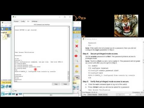 شرح مبسط ل Packet Tracker Activity 2.2.3.4 - CCNA1
