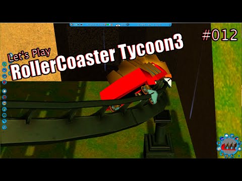 Let's Play RollerCoaster Tycoon 3 - Berg Achterbahn [Soaked] #012