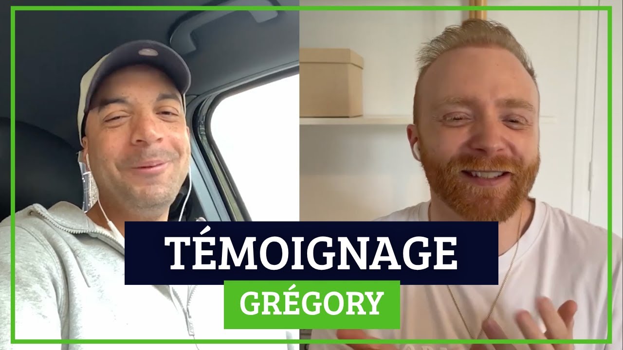 Grégory nous partage sa transformation intérieure en vidéo