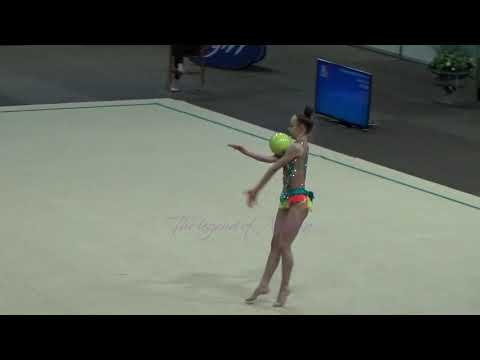 Alina BOGDANOVA ballon - 2019 Championnat de France Créteil AA (junior Elite)