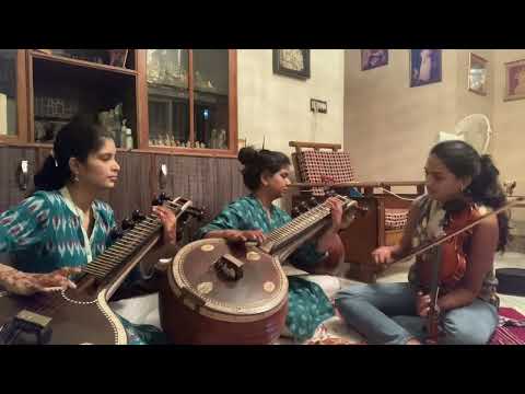 Vatapi Ganapatim- veena-violin cover.