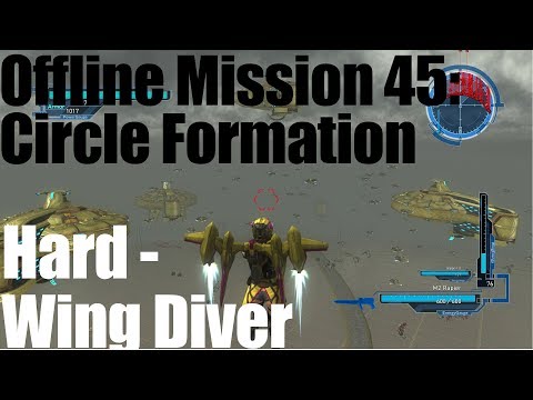 EDF 5: Offline Mission 45: Circle Formation - Wing Diver / Hard
