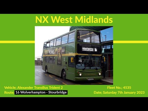 NX West Midlands | Alexander TransBus Trident 2 | 4535 (BL53EDF)