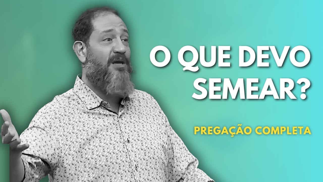 SEMEANDO PARA UM DEUS GENEROSO - LUCIANO SUBIRÁ