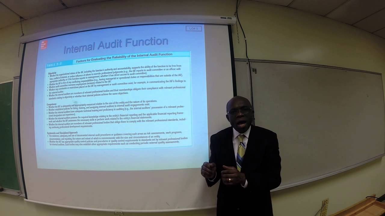 Video: Part 1 - Ch 3 Audit Planning, Types of Audit Tests, & Materiality