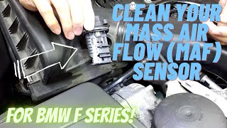 Mass Air Flow Sensor Cleaning on your BMW