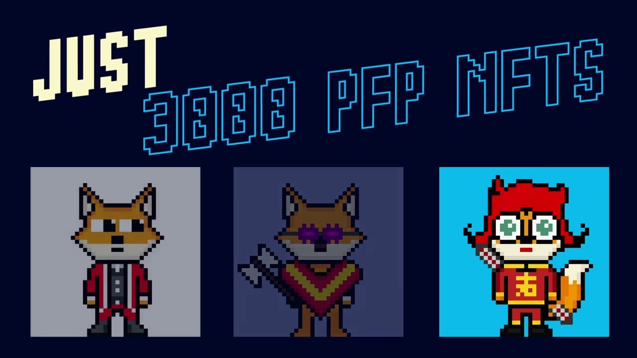 Foxquity | PFP NFT | Pixel art Collectibe | Opensea