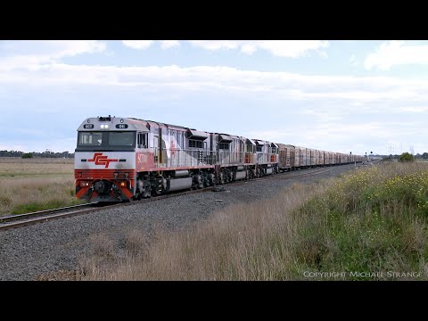 5PM9 SCT Freight Train (9/8/2021) - PoathTV Australian Railways