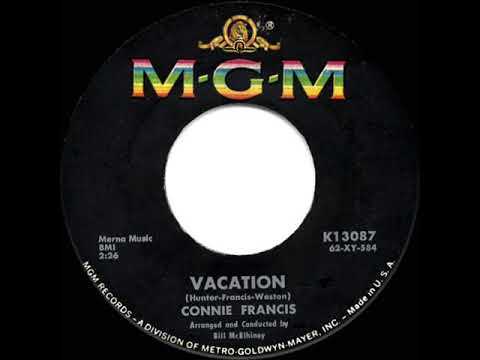 1962 HITS ARCHIVE: Vacation - Connie Francis