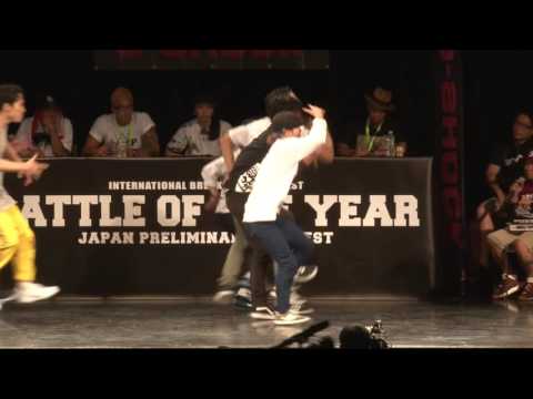 Body Carnival vs Gun Smoke Breakers_SEMI FINAL BATTLE_BATTLE OF THE YEAR 2016 JAPAN