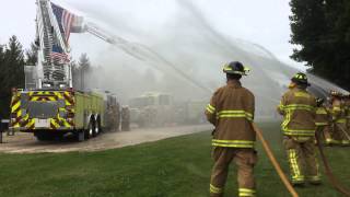 preview picture of video 'Kohler Fire & Rescue Wet Down'