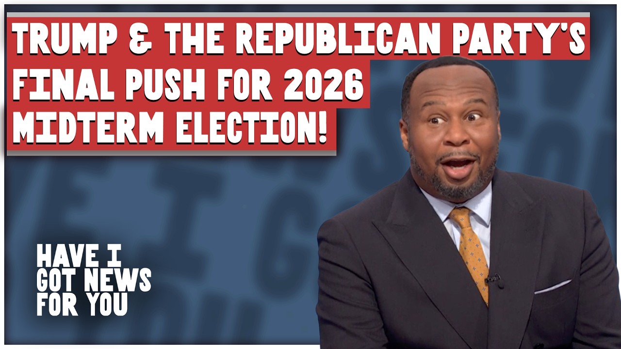 Comedians roast Trump, Musk & final midterms push | Have I Got News for You