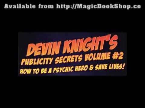 Psychic Hero by Devin Knight (Publicity stunts 2) - Mentalism Magic Book