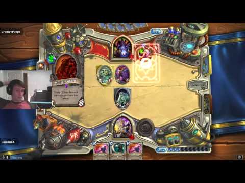 AHGL - Season 5 - Hearthstone - Preseason Week 2 - icemanSX vs GrumpyPuppy - Game 1