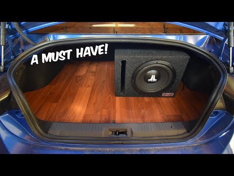 BRZ Gets Hardwood Trunk!!