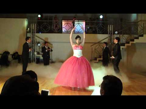 VALS XV AÑOS SOMEWHERE OVER THE RAINBOW CHERRY DANCE STUDIO TELAS