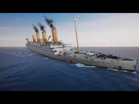 The Sinking of Britannic (Time-lapse)