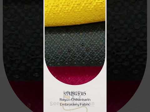 Rayon Embroidery Fabric