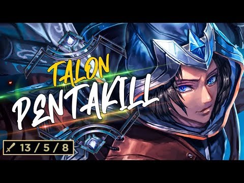 TALON JUNGLE - TALON PENTAKILL S10 - League of Legends ITA